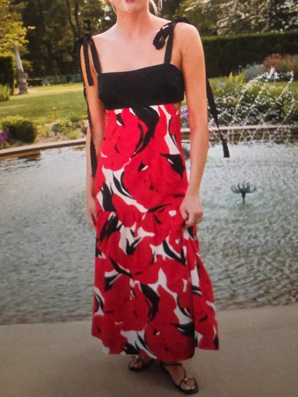 Amur Selna Tie Strap Dress Size 0 $498